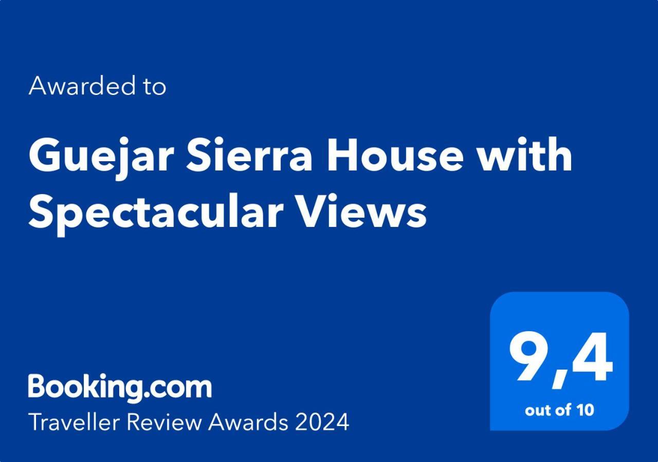Guejar Sierra House With Spectacular Views Vila Exterior foto